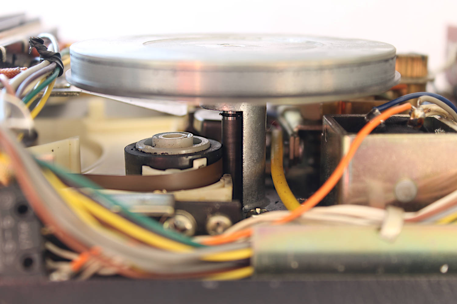 8-track-Kassette Antrieb über Tonwelle