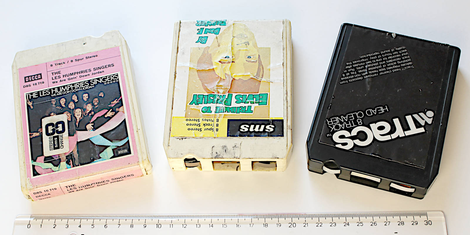 8-track-Kassetten