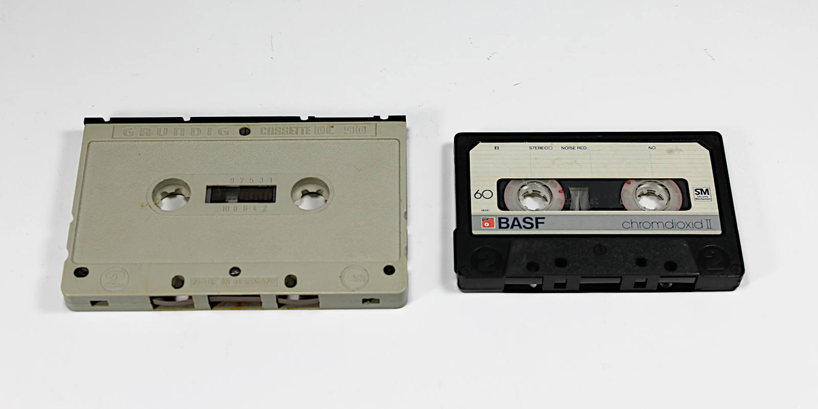 DC-International-Kassette und Kompaktkassette