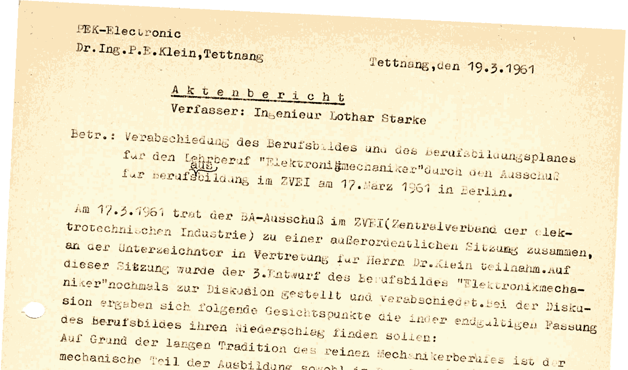 Aktenbericht Lothar Starke Aktenbericht Lothar Starke