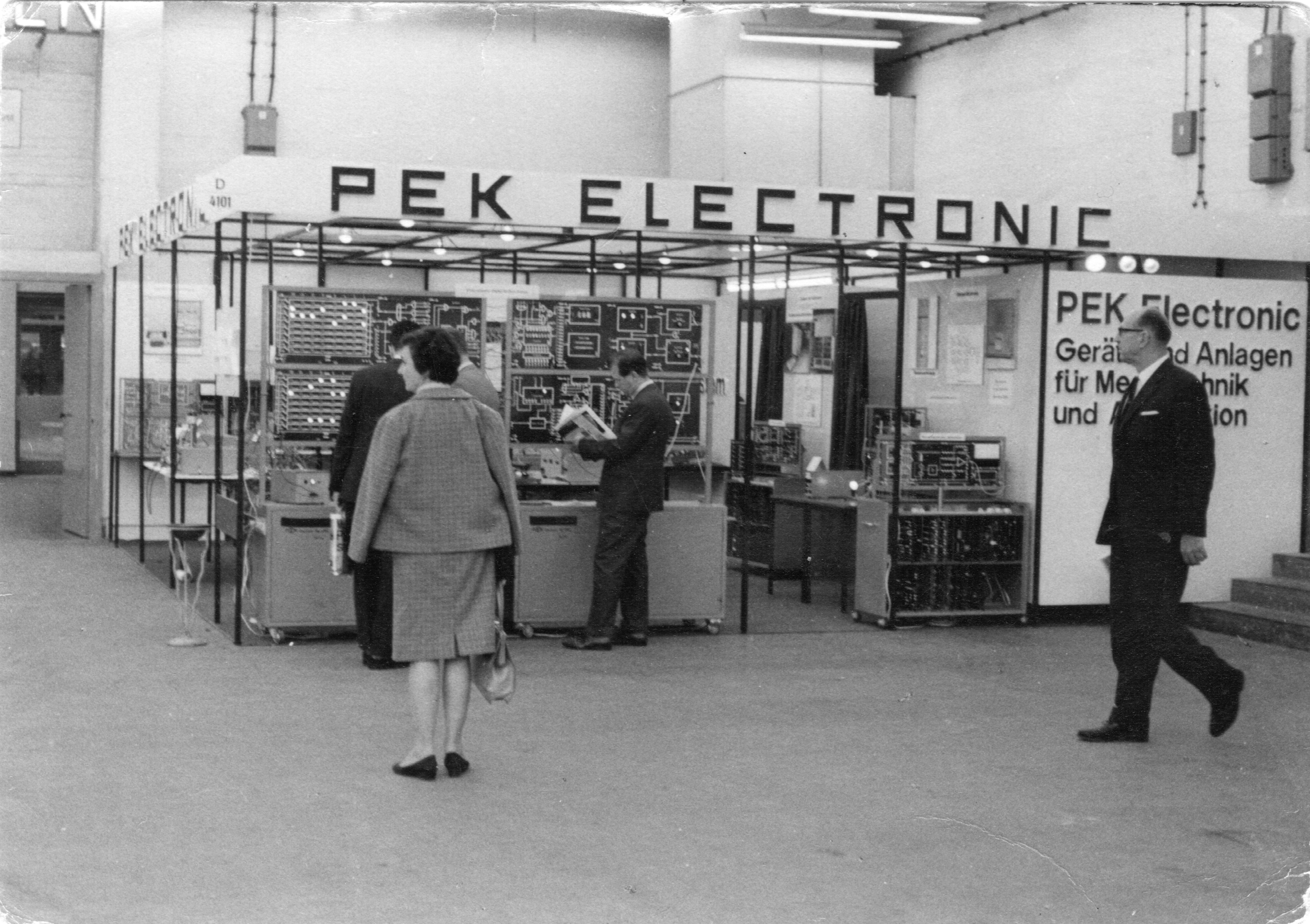 PEK-Rechentrainer auf der Hannovermesse 1965