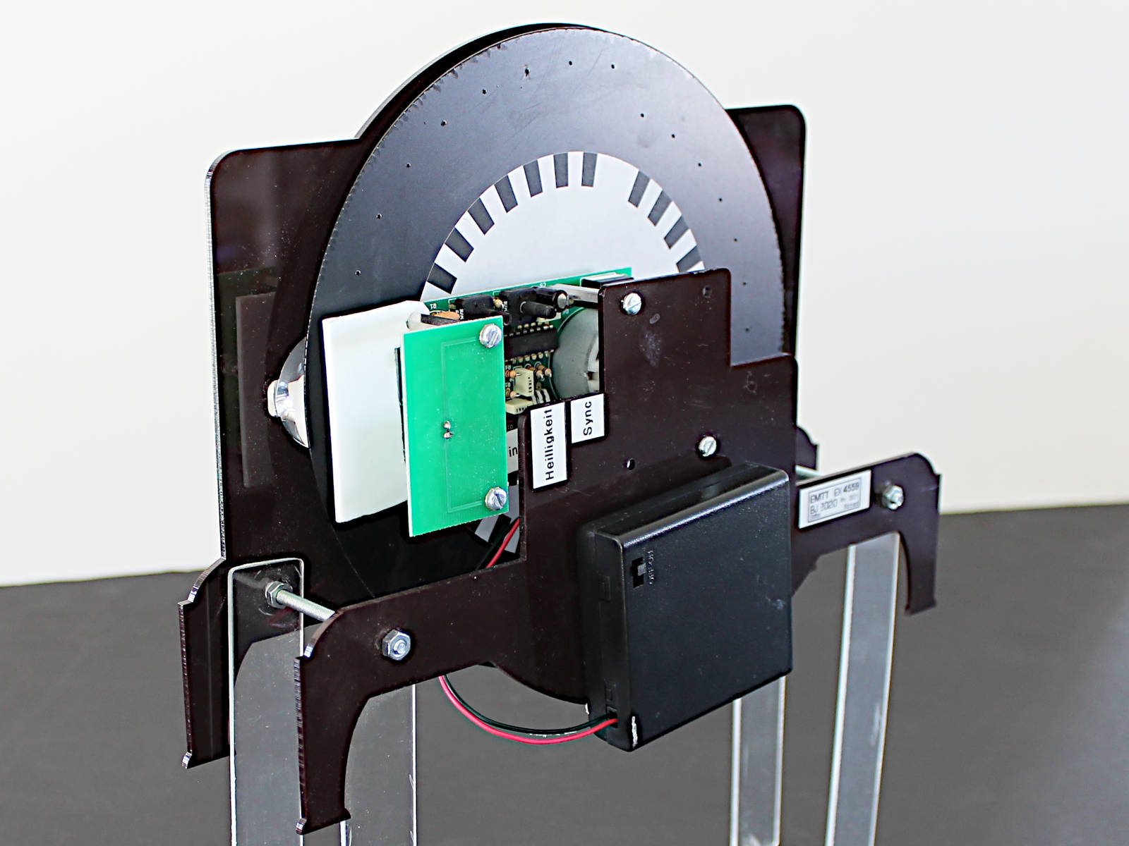 Mechanischer Fernseher mit Synchronisationsring