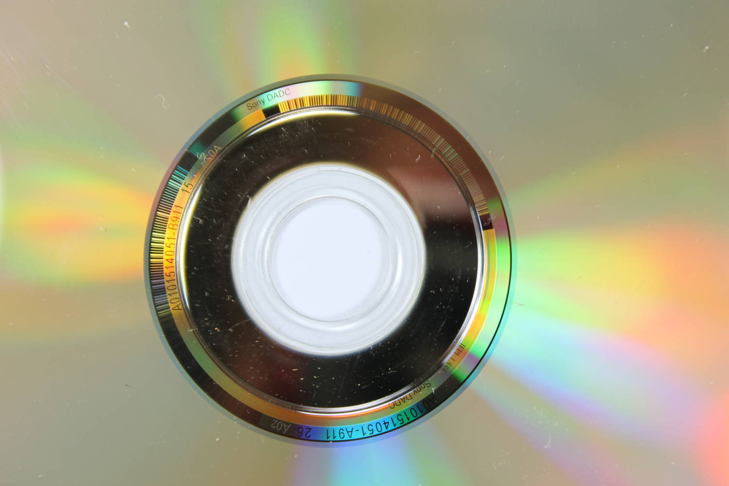Super Audio CD Rückseite 