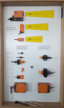 Ausstellungstafel Näherungsschatlterverlgeich